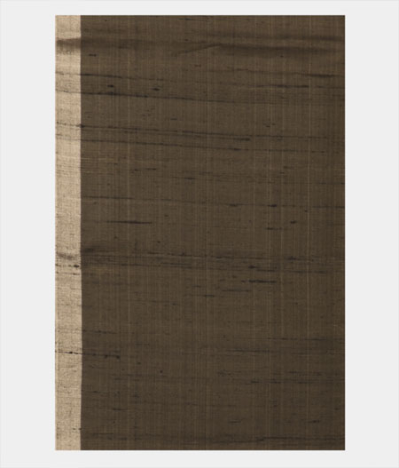 Beige Raw Silk Saree T1686043