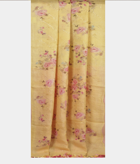 yellow-linen-printed-saree-t227543-t227543-d
