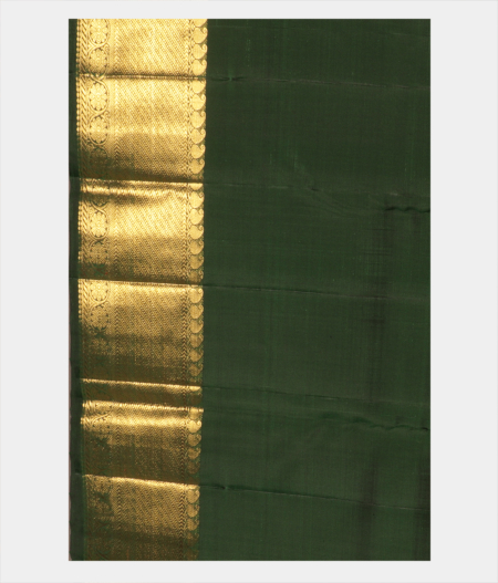 Green Handwoven Kanjivaram Silk Saree T2149723