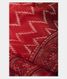 Red Kora Organza Printed Saree T2281011