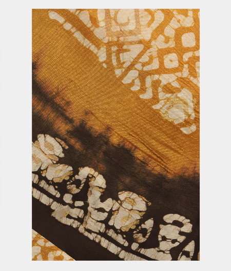 Yellow Raw Silk Saree T197624-image