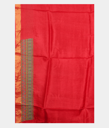 red-tussar-embroidery-saree-t226584-t226584-c