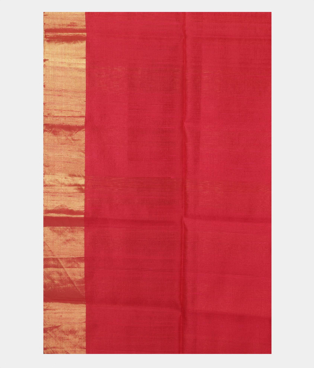 Orange  Raw Silk Saree T1184183