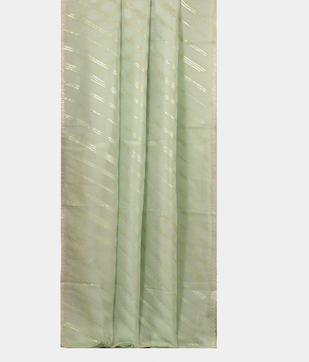 Light Green Kora Organza Embroidery Saree T2238692