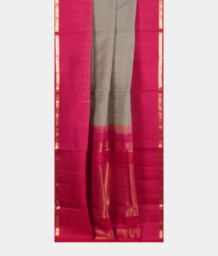 Silver Soft Silk Saree T2257502