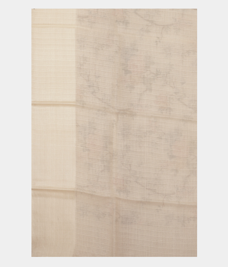 White Tussar Kota Saree T2233823