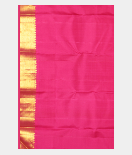 Pinkish Orange Handwoven Kanjivaram Silk Saree T2248213
