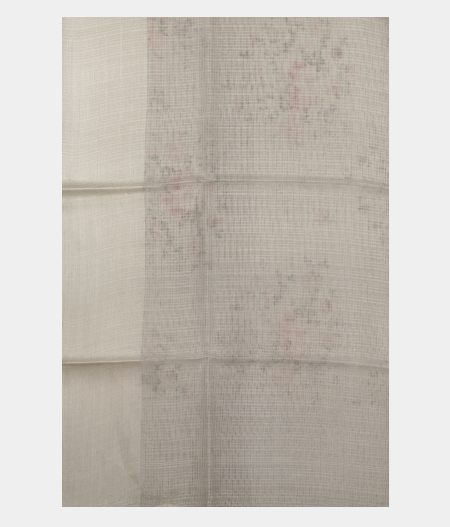 White Tussar Kota Saree T2233903