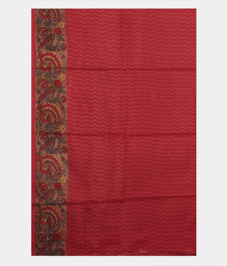 Beige Printed Silk Saree T2165023