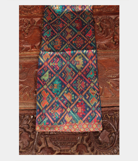 Blue  Cashmere Kani Silk Blouse T228480-image