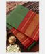 Bottle Green Handwoven Kanjivaram Silk Saree T2052221
