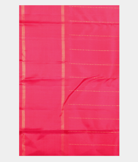 Pinkish Orange Handwoven Kanjivaram Silk Saree T21777863