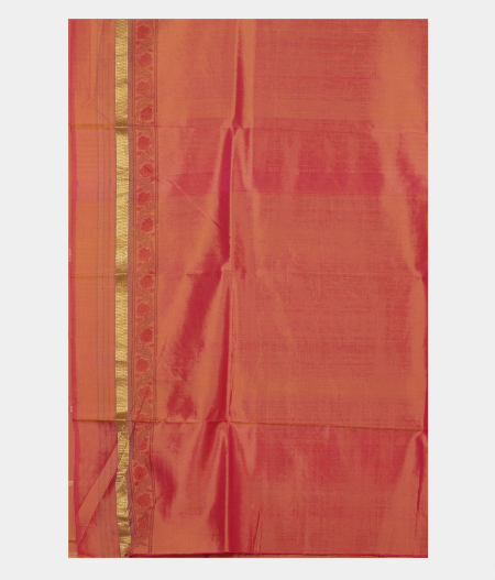 Yellow  Printed Silk Saree T1666843