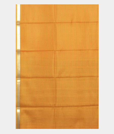 Yellow Printed Silk Saree T162622 H3