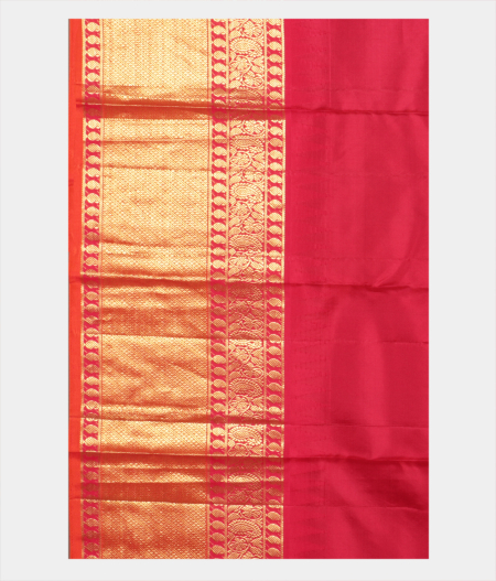 Green Handwoven Kanjivaram Silk Saree T1853523