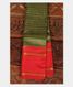 Bottle Green Handwoven Kanjivaram Silk Saree T2076291
