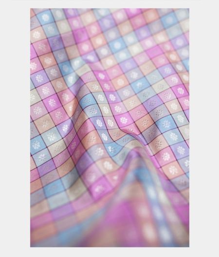 Multicolour Handwoven Kanjivaram Silk Saree T2292124