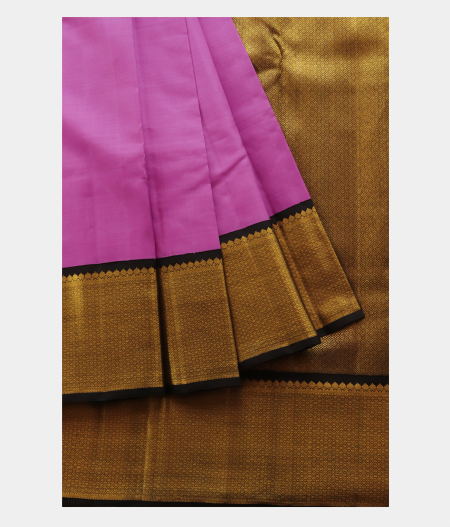 Lavender Handwoven Kanjivaram Silk Saree T2218192