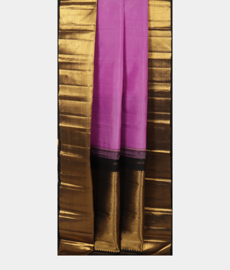 Lavender Handwoven Kanjivaram Silk Saree T2218194