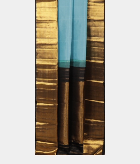 Light Blue Handwoven Kanjivaram Silk Saree T2180254