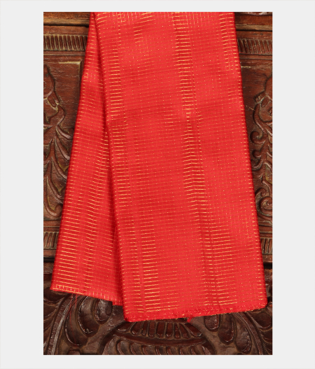 Red Handwoven Kanjivaram Silk Blouse T155340-image