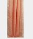 Peach Kora Organza Printed Saree T2276242