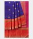 Blue Handwoven Kanjivaram Silk Saree T2271812
