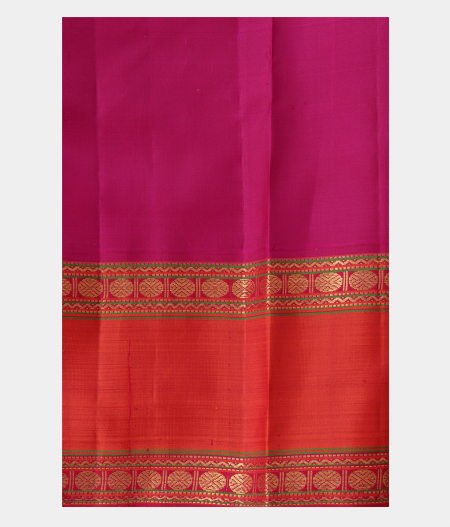 Blue Handwoven Kanjivaram Silk Saree T2271813