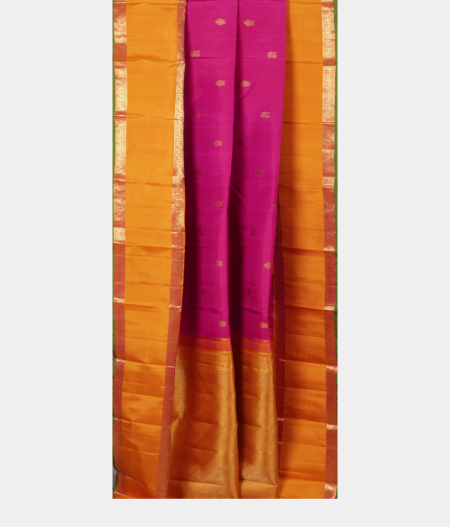 Pink Handwoven Kanjivaram Silk Saree T2271784