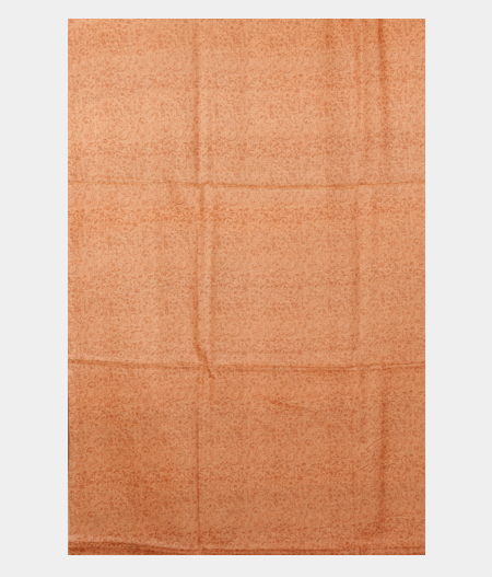 Light Peach Tussar Printed Saree T2276293