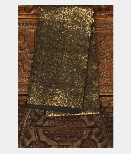 Dark Purple  Handwoven Kanjivaram Silk Blouse T206399-image