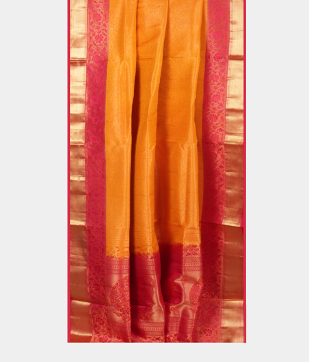 Yellow Soft Silk Saree T2246792
