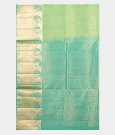 Green Soft Silk Saree T2247144