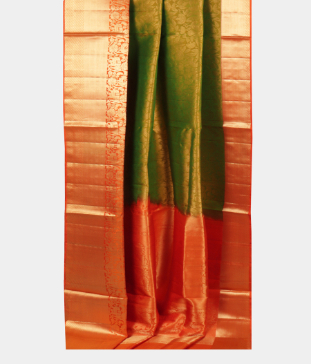 Green Soft Silk Saree T2139692