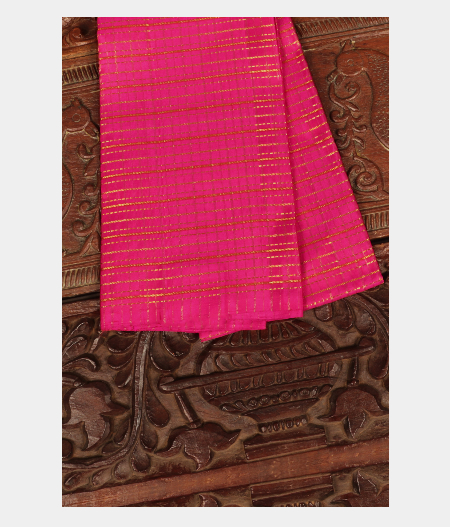 Magenta Handwoven Kanjivaram Silk Blouse T138534-image