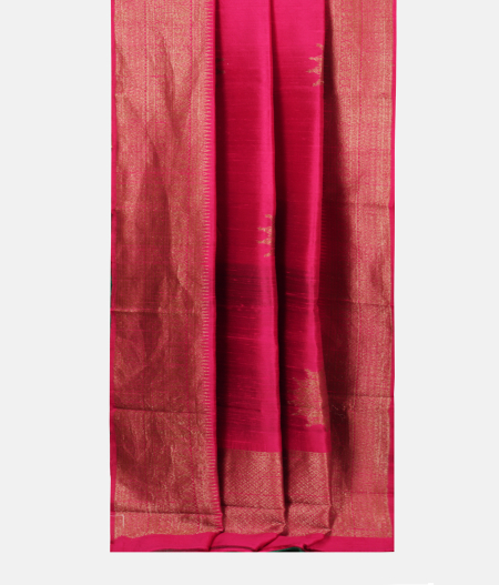 Magenta Banaras Tussar Saree T2268482
