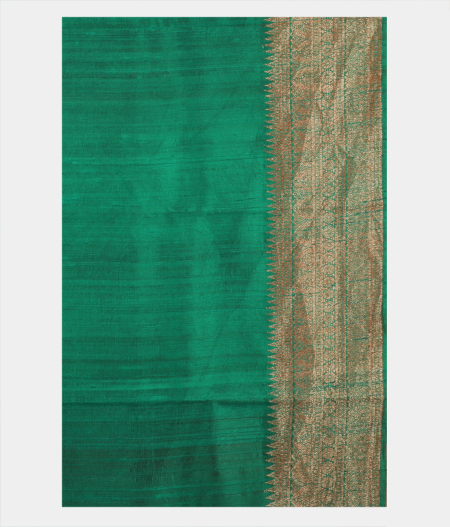 Magenta Banaras Tussar Saree T2268483