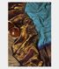 Sky Blue kanjivaram silk Bandhini  saree T1639461