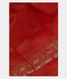 Red Kora Organza Printed Saree T2280971