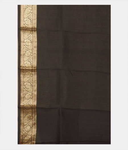 Black Kora Organza Printed Saree T2275653