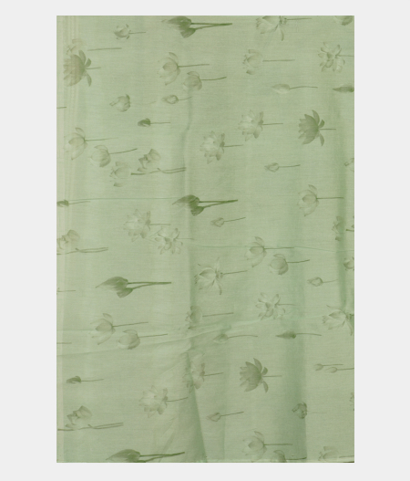 Green Kora Organza Embroidery Saree T2285853