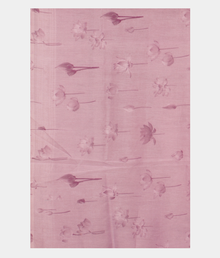 Pinkish Lavender Kora Organza Embroidery Saree  T2285863