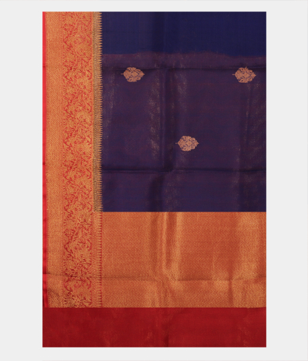 Purple Banaras Organza Saree T2266044