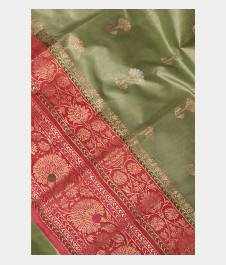 Light Green Chaniya Silk Saree T226440-image