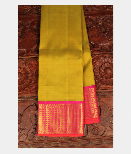 Green Handwoven Kanjivaram Silk Saree T229934-image