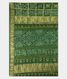 Green Bandhani Gajji Silk Saree T2124084