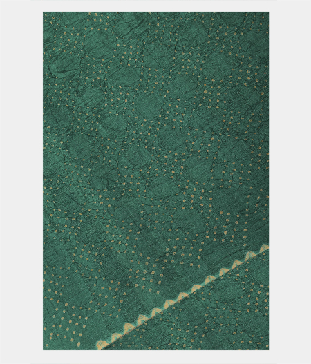 Blue Bandhani Tussar Saree T229314-image