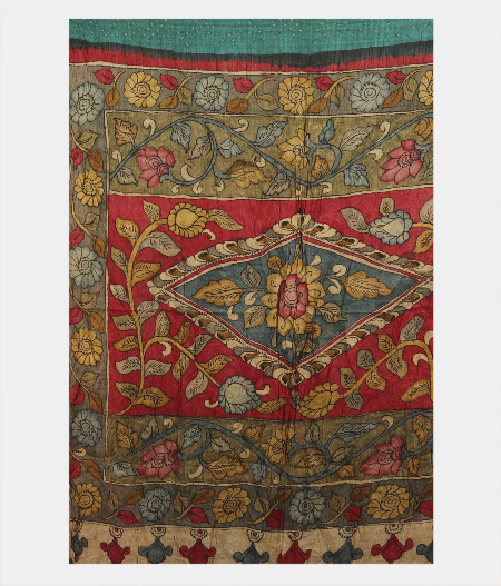 Blue Bandhani Tussar Saree T2293144