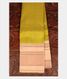 Green and Yellow Handwoven Kanjivaram Silk Saree T2128531