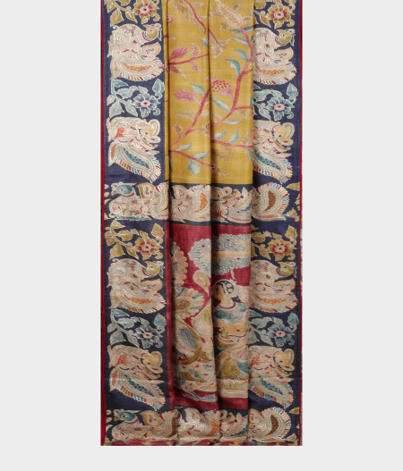 yellow-tussar-embroidery-saree-t227633-t227633-b